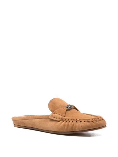 Casadei Renna suede mules - Brown - zdjęcie produktu nr 2