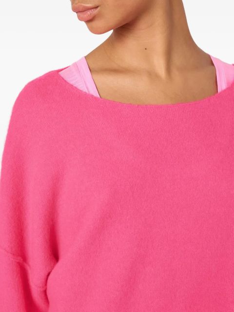 American Vintage Damsville boat-neck sweater - Pink