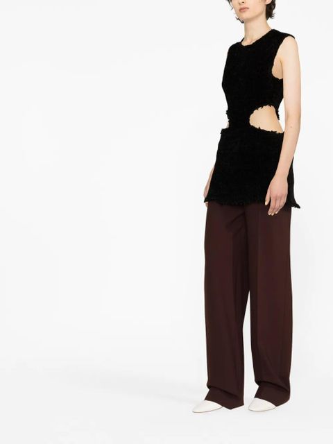 Jil Sander cut-out dress - Black