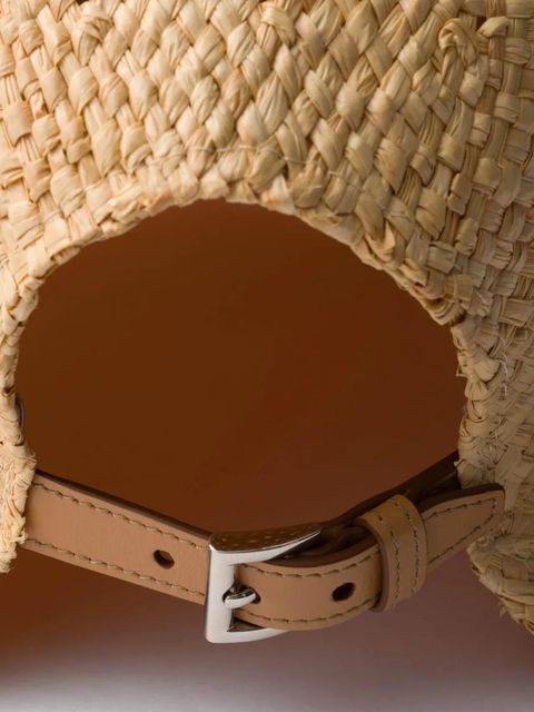 Prada raffia hat - Neutrals
