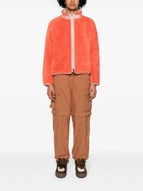 Moncler Grenoble Maglia fleece reversible jacket - Orange