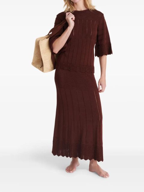 ERES Iréelle skirt - Brown - zdjęcie produktu nr 2