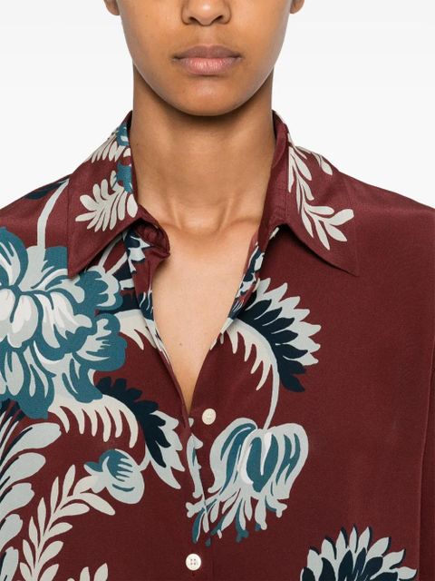 ETRO floral-print shirt - Red