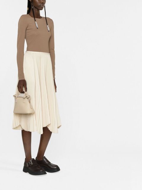 Maison Margiela four-stitch jersey bodysuit - Neutrals - zdjęcie produktu nr 2