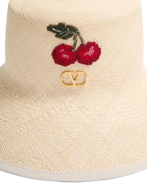 Valentino Garavani VLogo Signature Cherryfic bucket hat - Multicolour