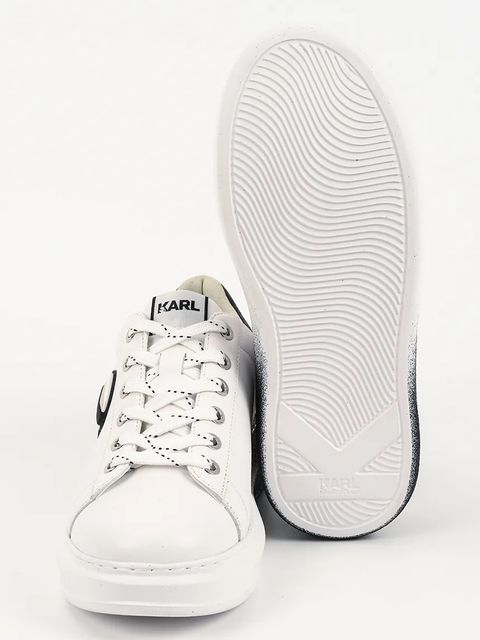 Karl Lagerfeld sneakersy skórzane KAPRI kolor biały KL62530F