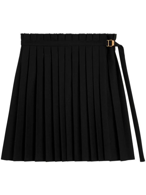 AMI Paris pleated mini skirt - Black - zdjęcie produktu nr 1