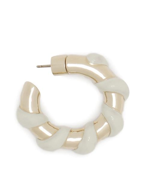 Lanvin twist hoop earrings - Gold