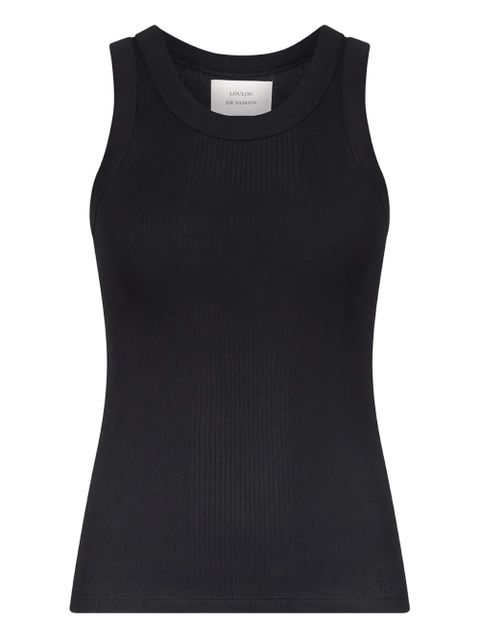 LouLou de Saison LIMBA embroidered tank top - Black - zdjęcie produktu nr 1