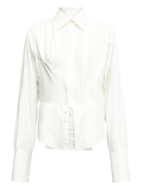 MM6 Maison Margiela layered shirt - White - zdjęcie produktu nr 1