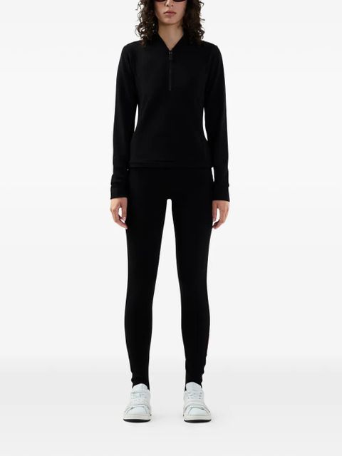 GCDS zip-collar sweater - Black - zdjęcie produktu nr 2