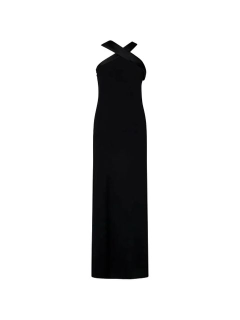 Max Mara crossover sleeveless maxi dress - Black - zdjęcie produktu nr 1