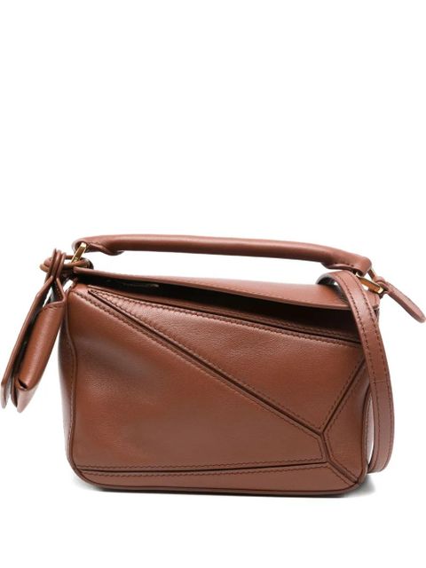 LOEWE Puzzle tote bag - Brown - zdjęcie produktu nr 1