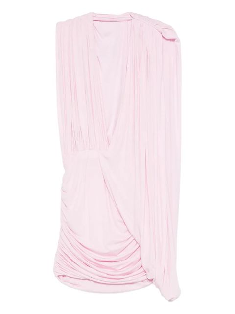 Magda Butrym ruched-detail mini dress - Pink - zdjęcie produktu nr 1