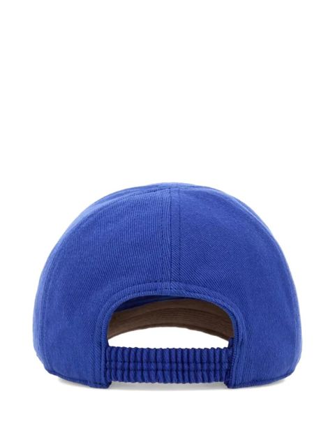 Miu Miu logo-embroidered baseball cap - Blue - zdjęcie produktu nr 2