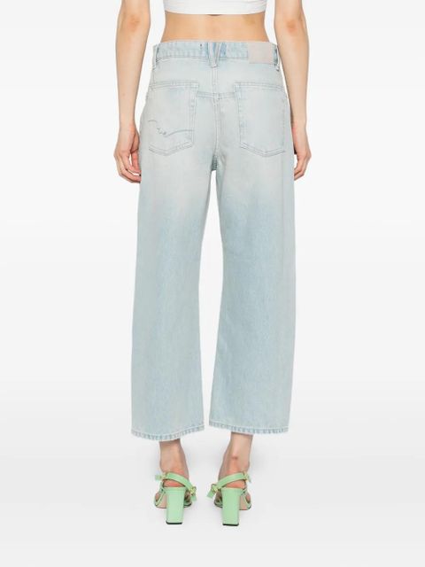 Free People Deep Trance Dropped Boyfriend Jeans - Blue