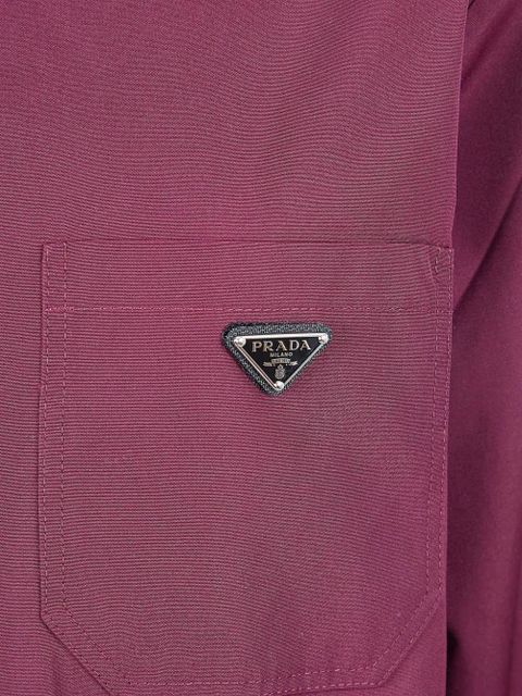 Prada poplin jacket - Red