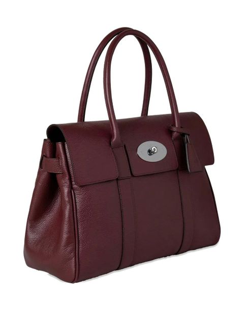 Mulberry small Bayswater textured leather tote bag - Brown - zdjęcie produktu nr 2