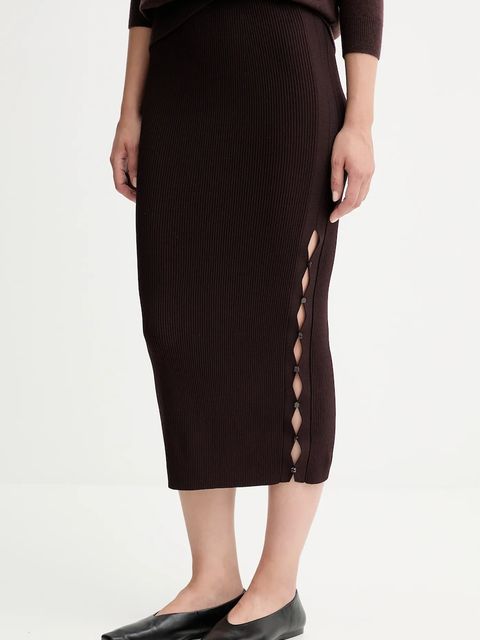 Sessun spódnica kolor brązowy 25106008 - zdjęcie produktu nr 1