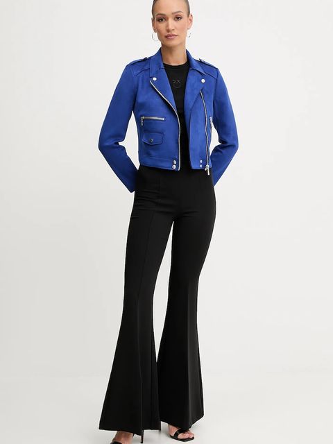 Pinko t-shirt bawełniany damski kolor czarny 100355 A2RD - zdjęcie produktu nr 2