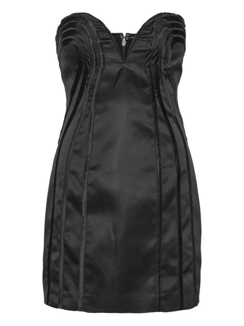 ROTATE BIRGER CHRISTENSEN sweetheart-neckline mini dress - Black - zdjęcie produktu nr 1