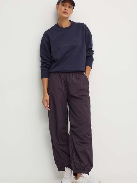 adidas bluza All SZN damska kolor granatowy z nadrukiem IW1063 - zdjęcie produktu nr 2