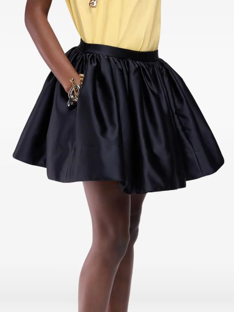 Rabanne pleated mini skirt - Black
