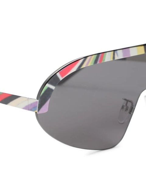 PUCCI patterned visor sunglasses - 99A Animal/Texture / Animal/Texture