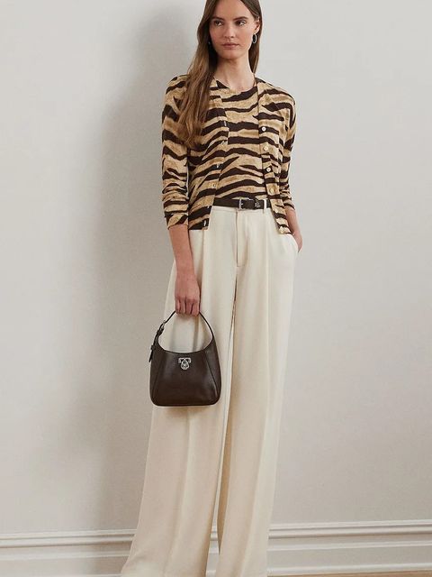 Lauren Ralph Lauren kardigan damski kolor beżowy lekki 200971371