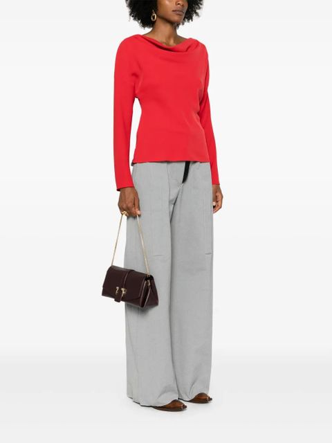 Ferragamo front-flap cross body bag - Brown - zdjęcie produktu nr 2