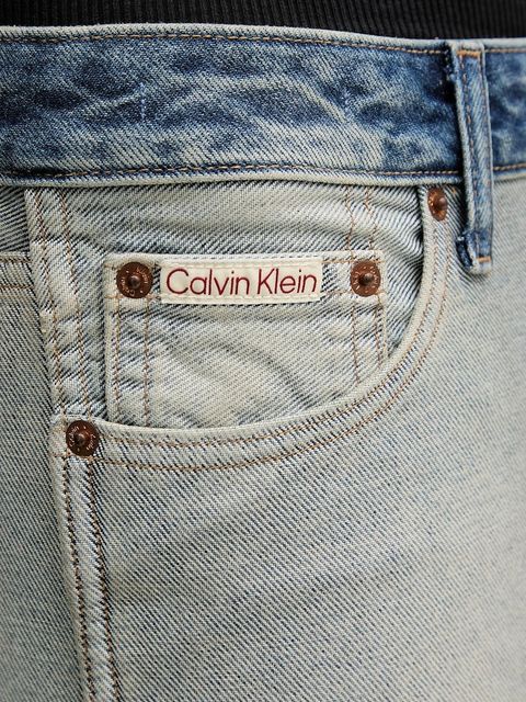 Calvin Klein Jeans jeansy damskie medium waist LV147D735G
