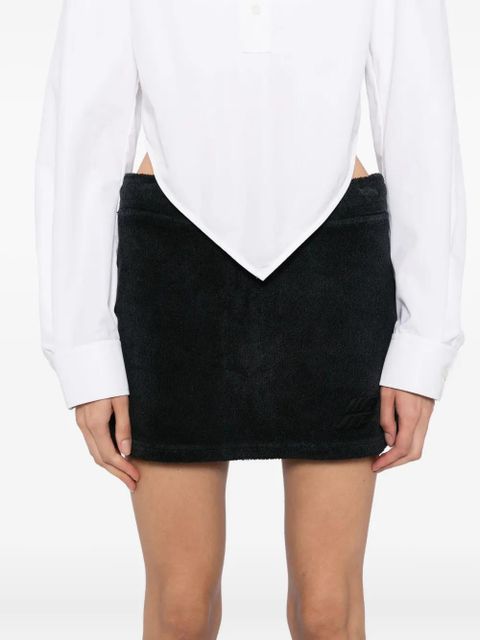 Alexander Wang logo mini skort - Grey