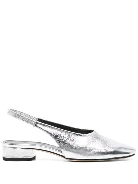 Aeyde Dua heeled pumps - Silver - zdjęcie produktu nr 1