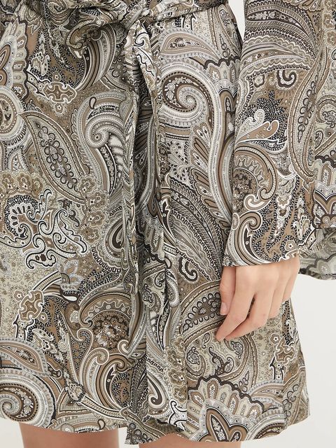 Marciano by Guess sukienka LOREDANA kolor brązowy mini prosta 5YGK40 7298A