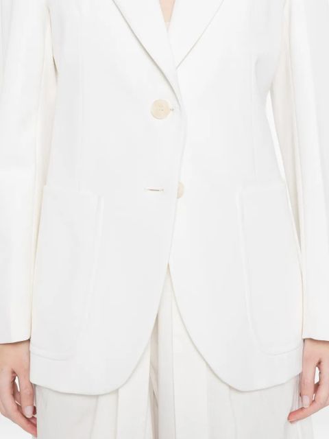 Victoria Beckham Katherine patch pocket jacket - White