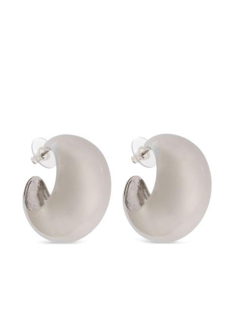 ISABEL MARANT chunky hoop earrings - Silver - zdjęcie produktu nr 1