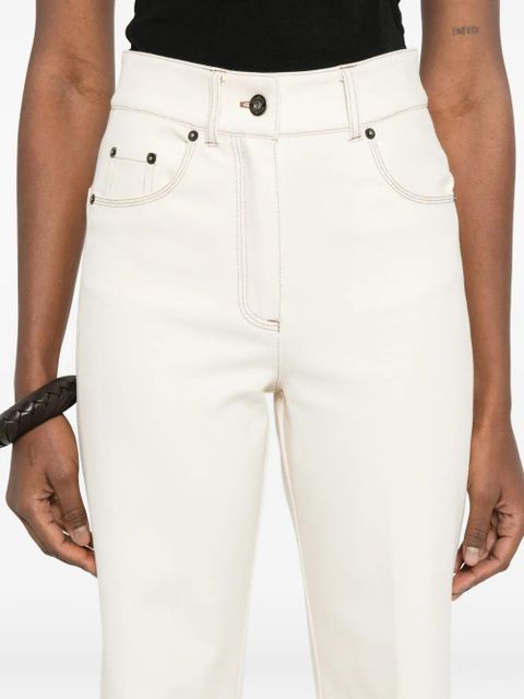 Max Mara straight leg seam jeans - Neutrals - zdjęcie produktu nr 1