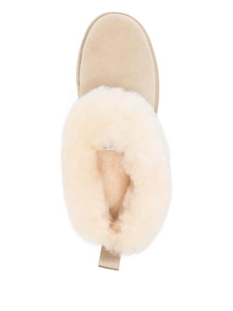 UGG shearling platform boots - Neutrals
