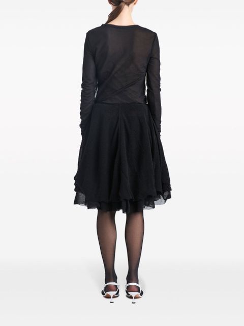 Proenza Schouler Dara long-sleeve jersey T-shirt - Black