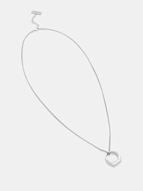 MM6 Maison Margiela naszyjnik i pierścionek damskie z mosiądzu - zdjęcie produktu nr 1