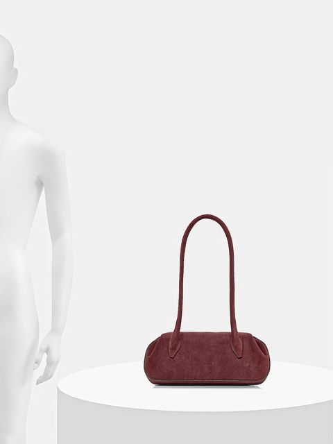 Yuzefi torebka zamszowa OYSTER