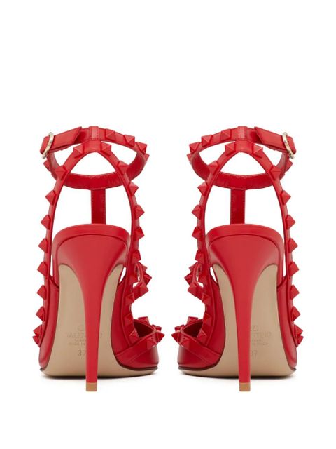 Valentino Garavani Rockstud pumps - Red