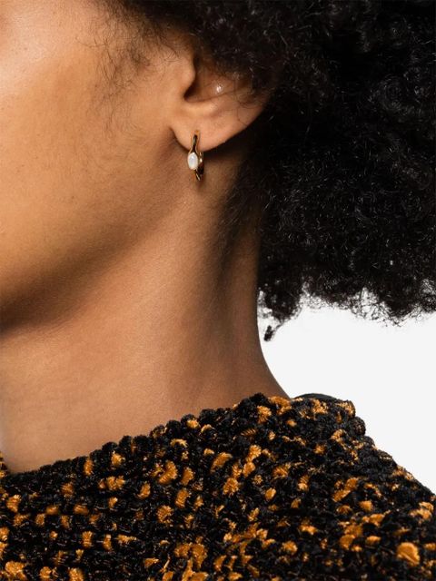 Missoma Magma 18kt recycled gold vermeil hoop earrings - zdjęcie produktu nr 2