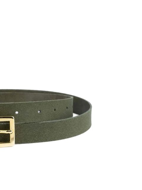 The Frankie Shop Evro suede belt - Green - zdjęcie produktu nr 2