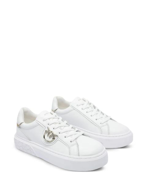 PINKO logo-detail flatform sneakers - White - zdjęcie produktu nr 2