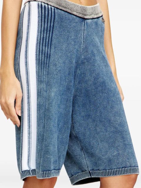Diesel M-Esther denim-effect shorts - Blue