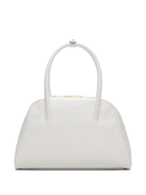 LouLou de Saison Atha leather shoulder bag - White - zdjęcie produktu nr 1