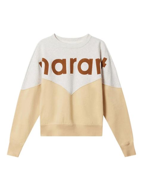 MARANT ÉTOILE Houston colourblock sweatshirt - Neutrals - zdjęcie produktu nr 1