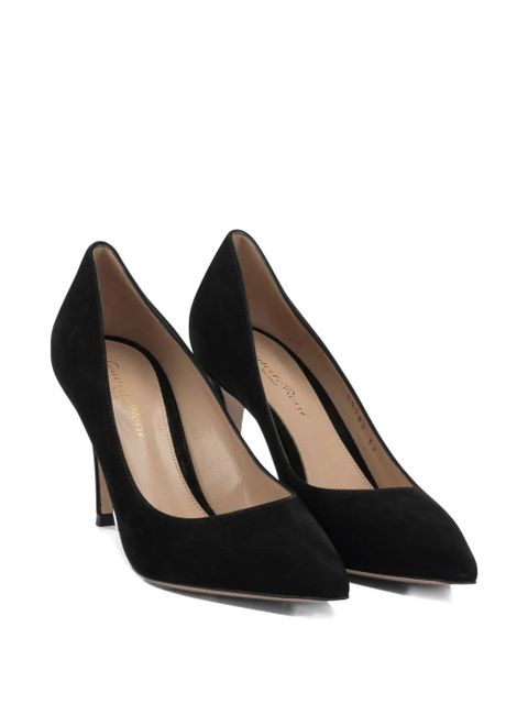 Gianvito Rossi suede pumps - Black - zdjęcie produktu nr 2