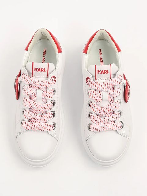 Karl Lagerfeld sneakersy skórzane KAPRI